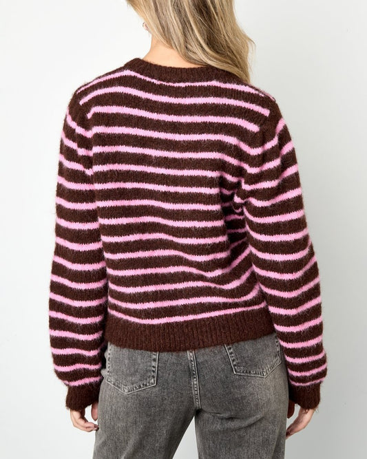 Streifen Cardigan