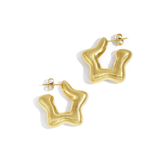 Sternförmige Kreolen