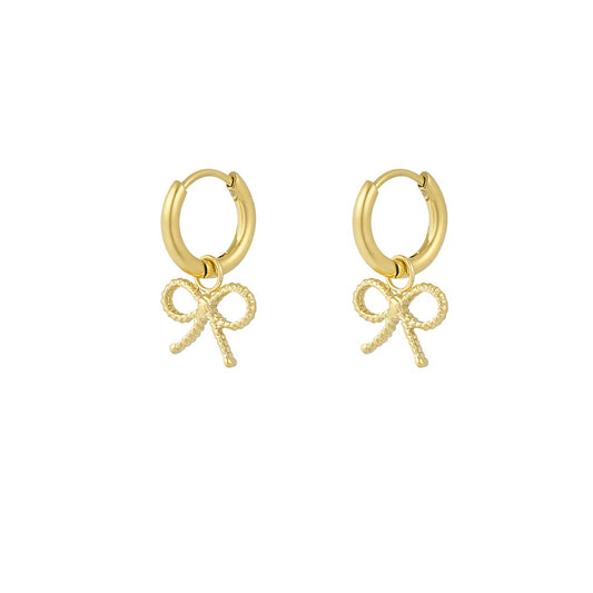 Schleifen Ohrringe