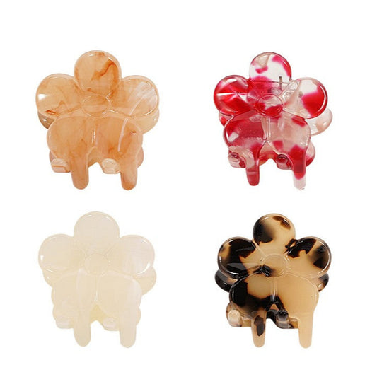 Acetat Haarklammer Mini Blume