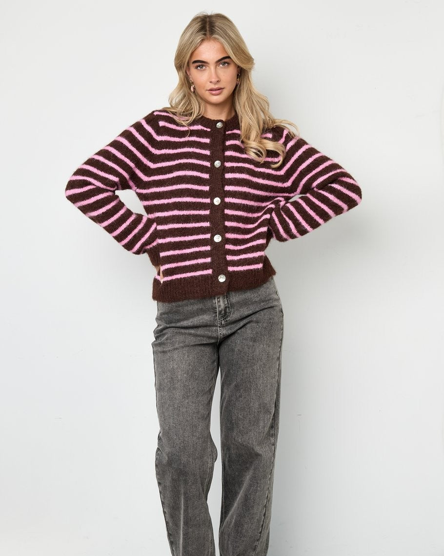 Streifen Cardigan