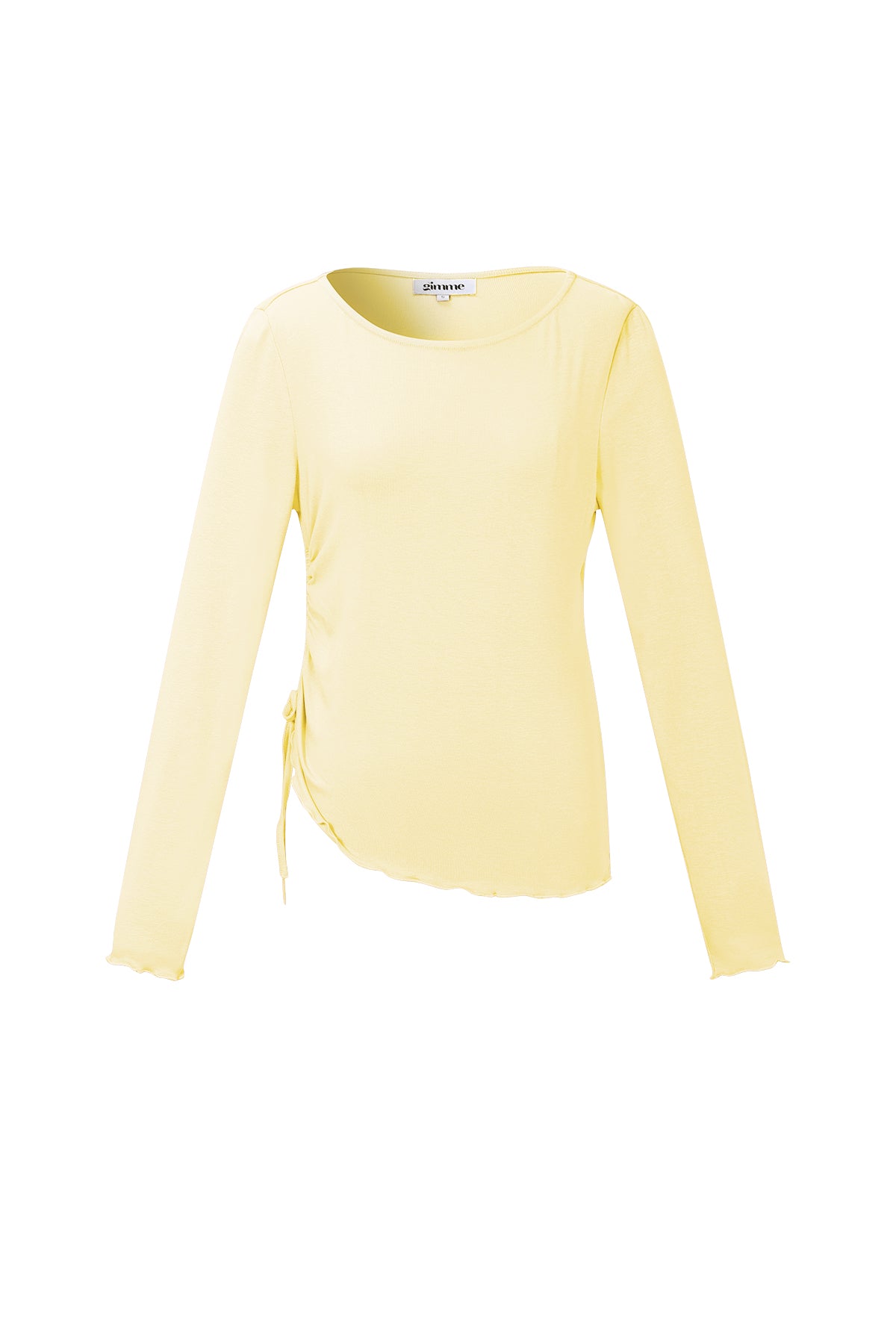 Longsleeve mit Raffung