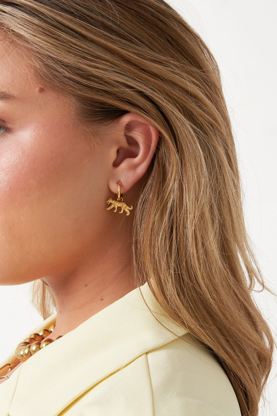 Leopard Hoops