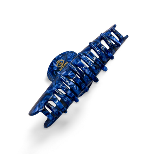 Acetat Haarklammer Butterfly Blue