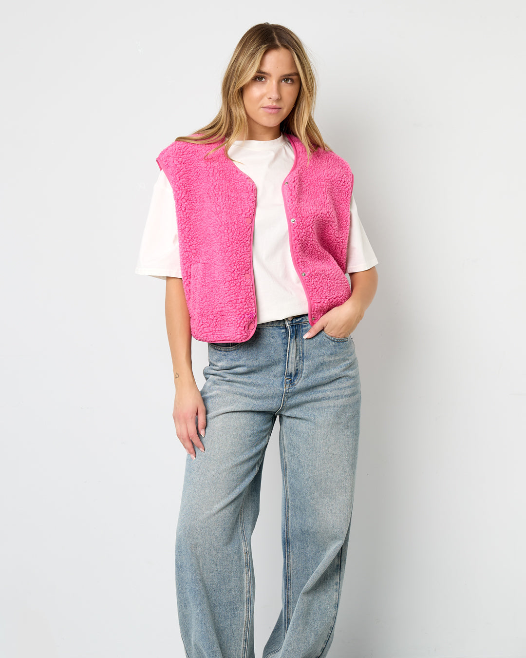 Fleece Weste