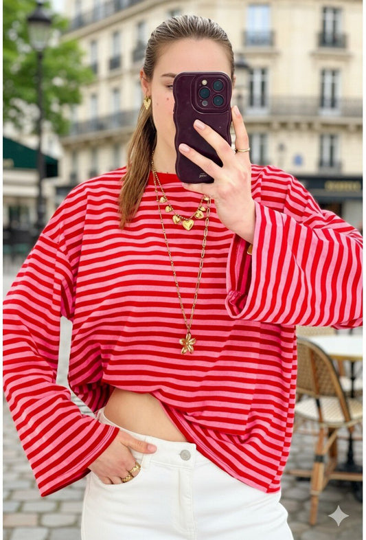 Ringel Langarm Shirt