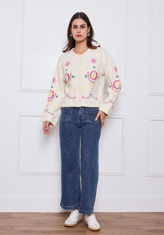 Strickjacke Flora