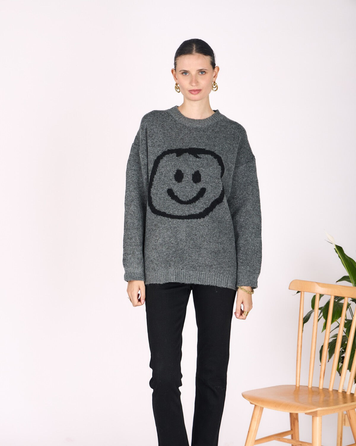 Smiley Pullover