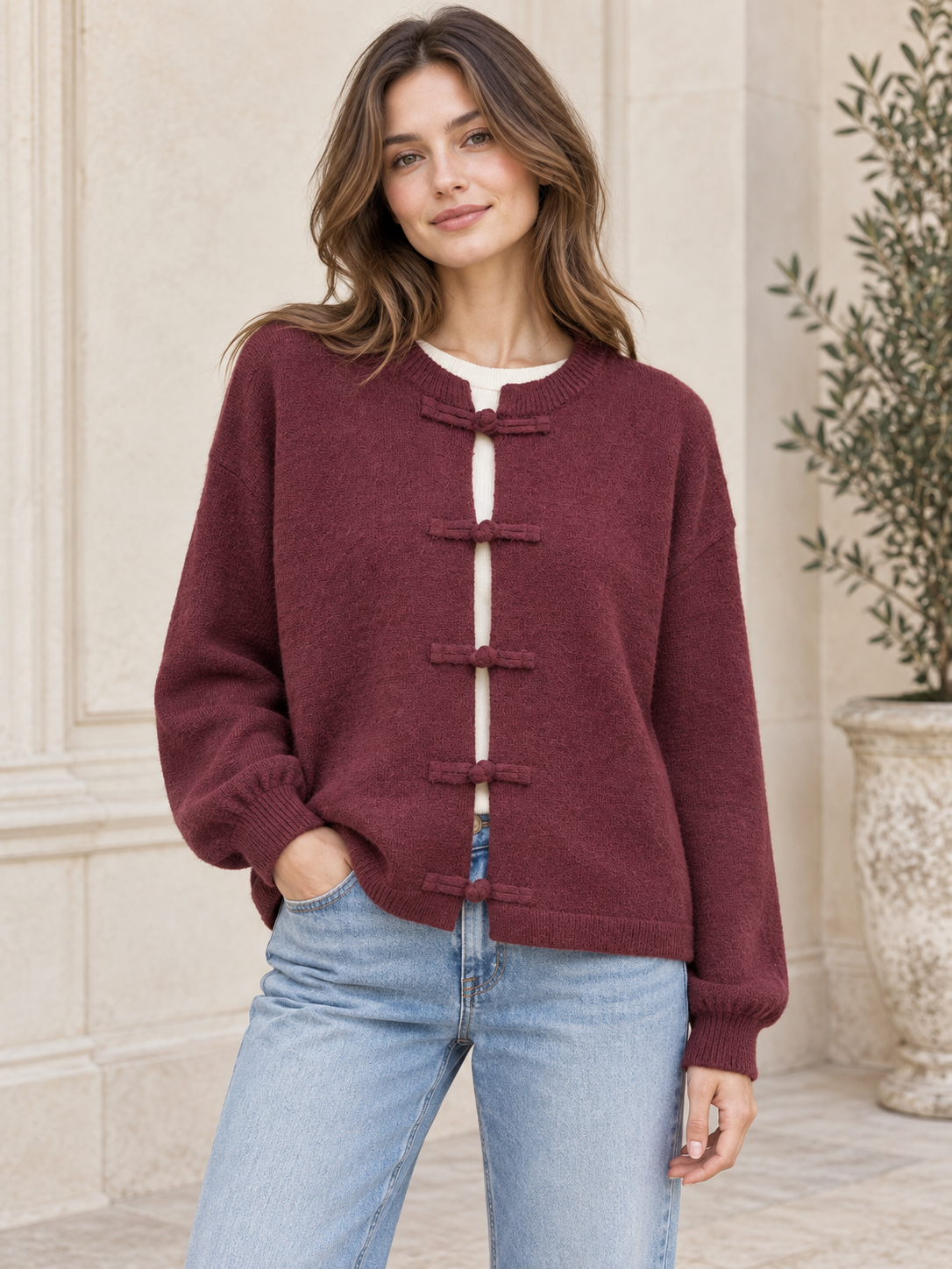 Strickjacke Akari