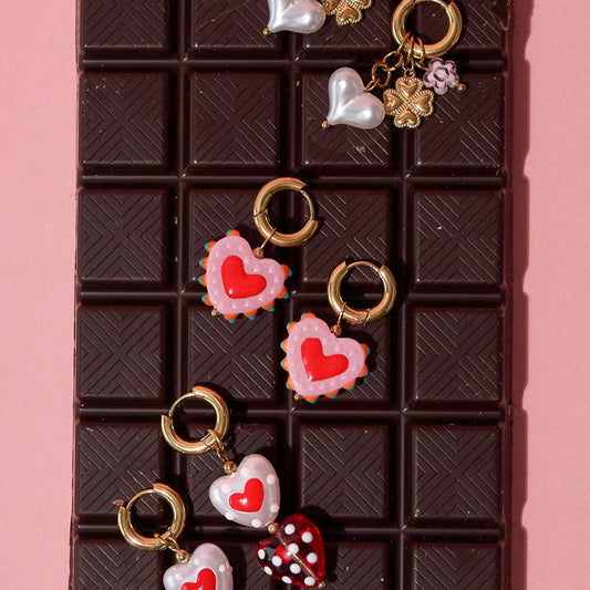 Colorful Love Ohrring