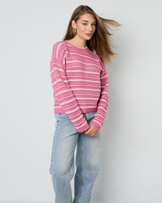 Streifen Pullover