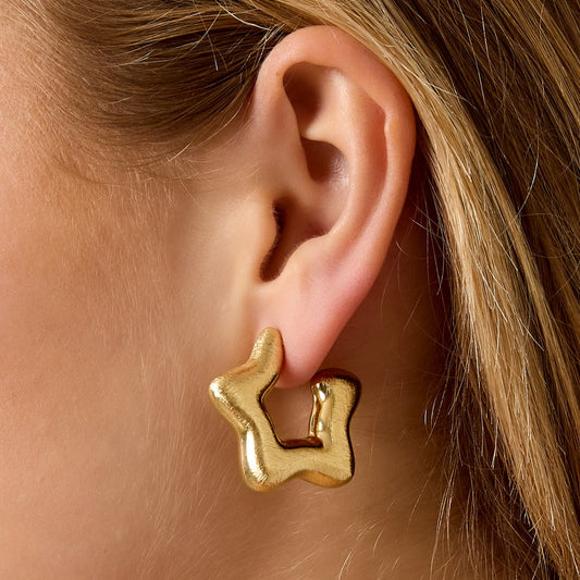 Sternförmige Kreolen