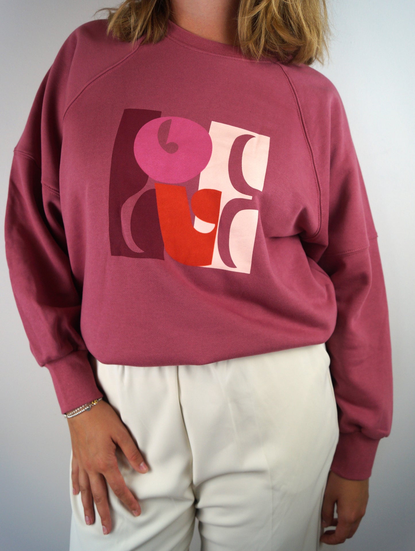 Sweatshirt Like Rose