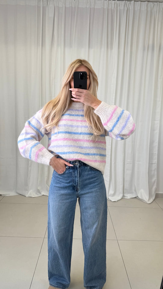 Happy Ringel Pullover