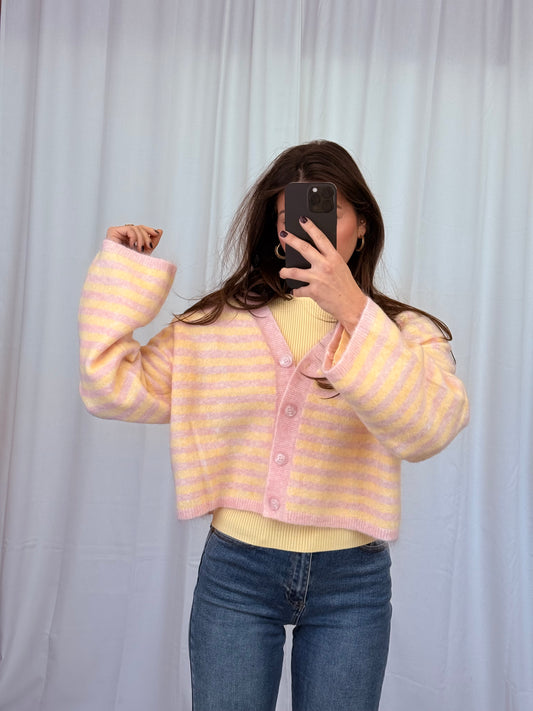 Streifen Cardigan Bloom