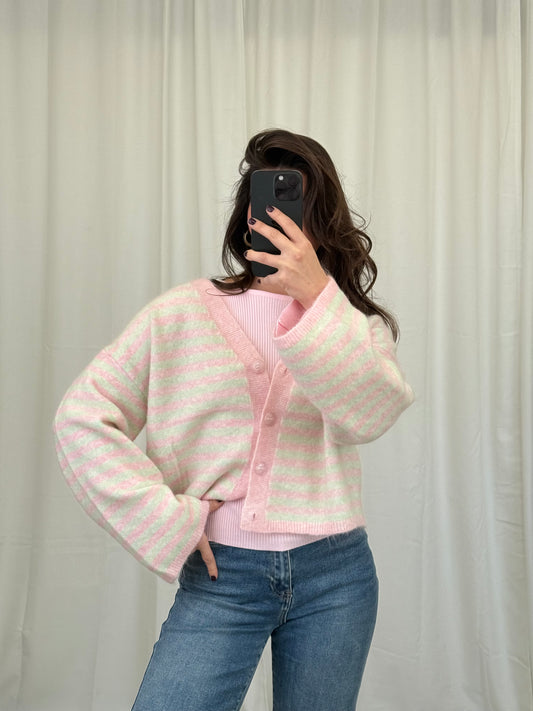 Streifen Cardigan Bloom