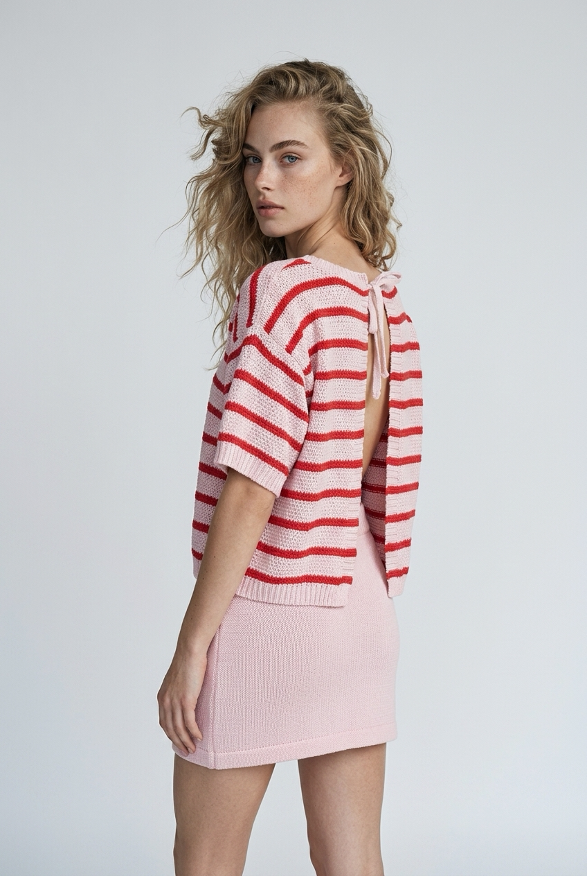 Strick T-Shirt Sara