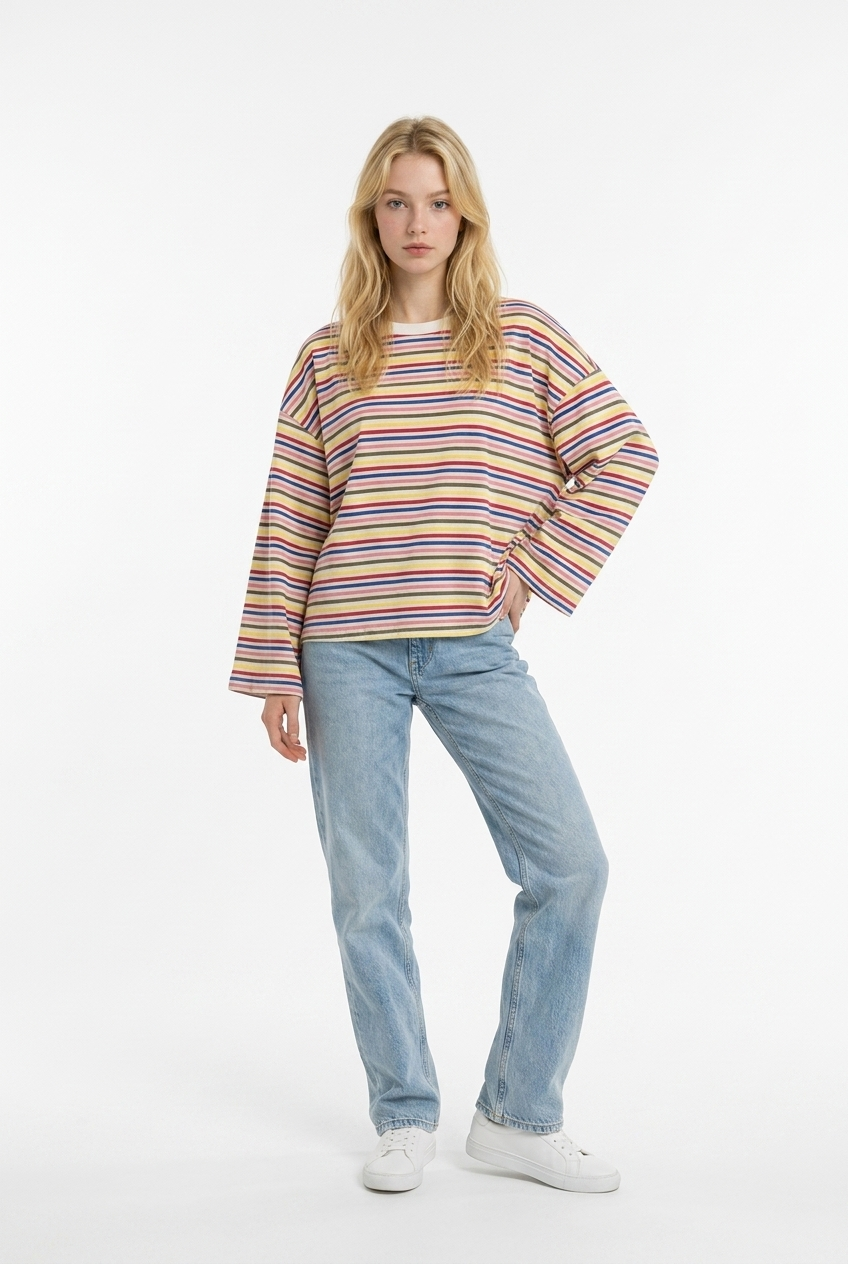 Buntes Ringel Longsleeve