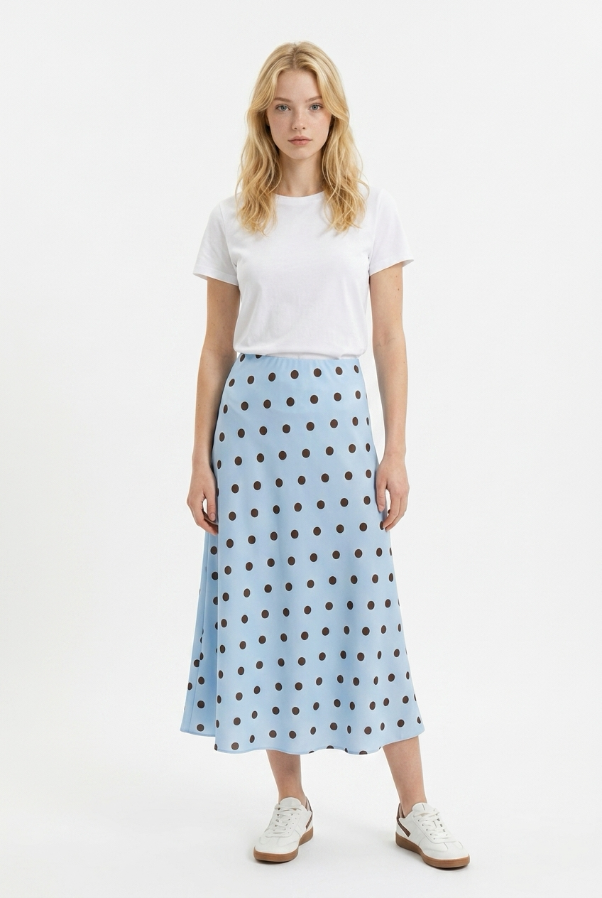 Satin Rock Polka Dots
