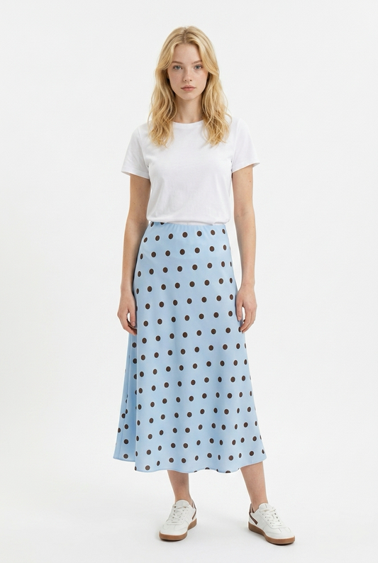 Satin Rock Polka Dots