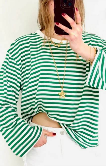 Ringel Langarm Shirt
