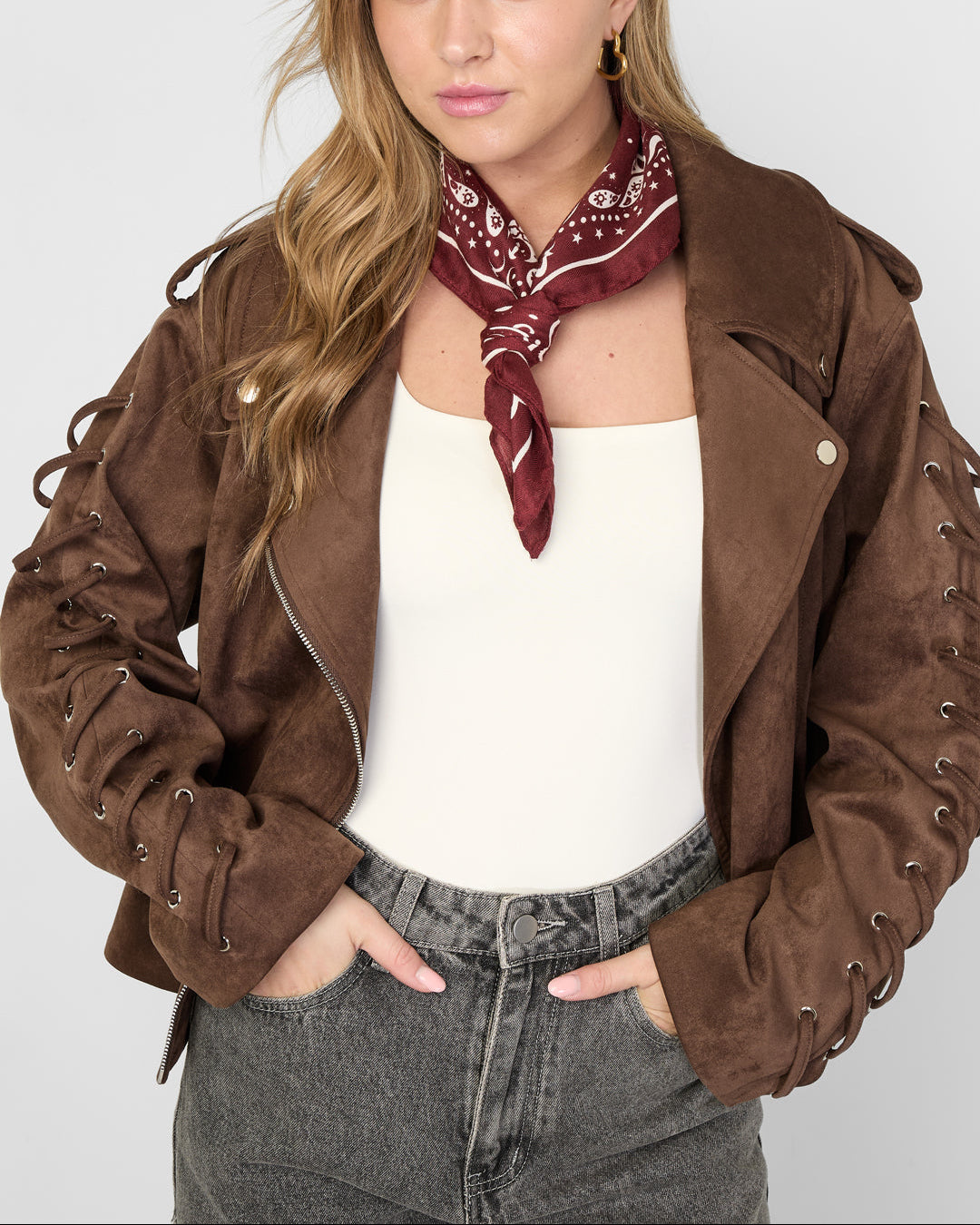 Halstuch Winter Flower