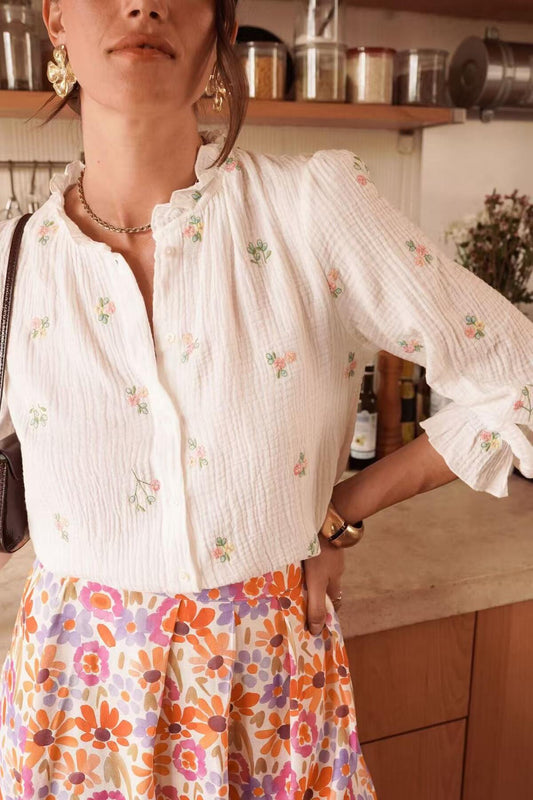 Musselinbluse Clara