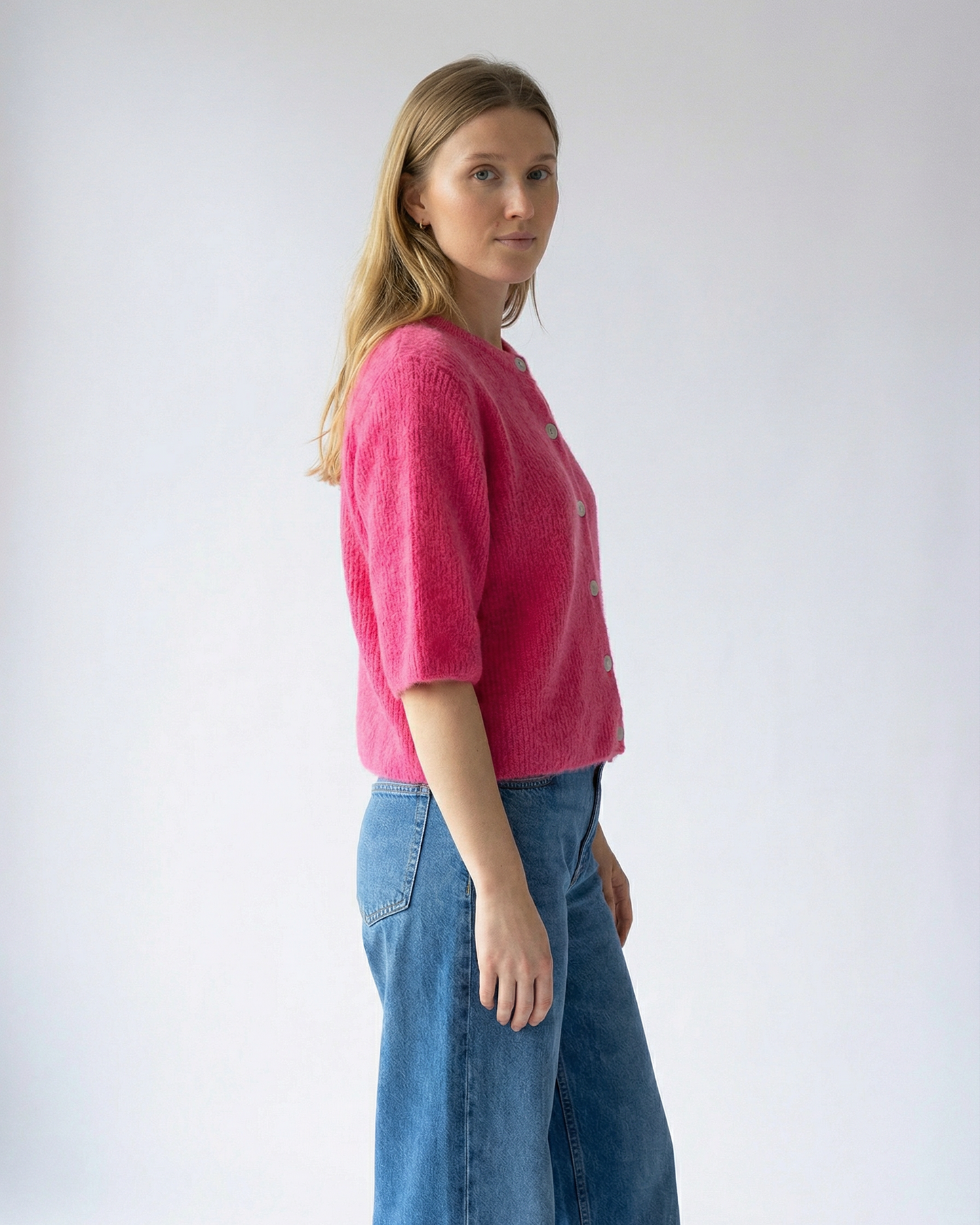 Kurzarm Strickjacke Lara