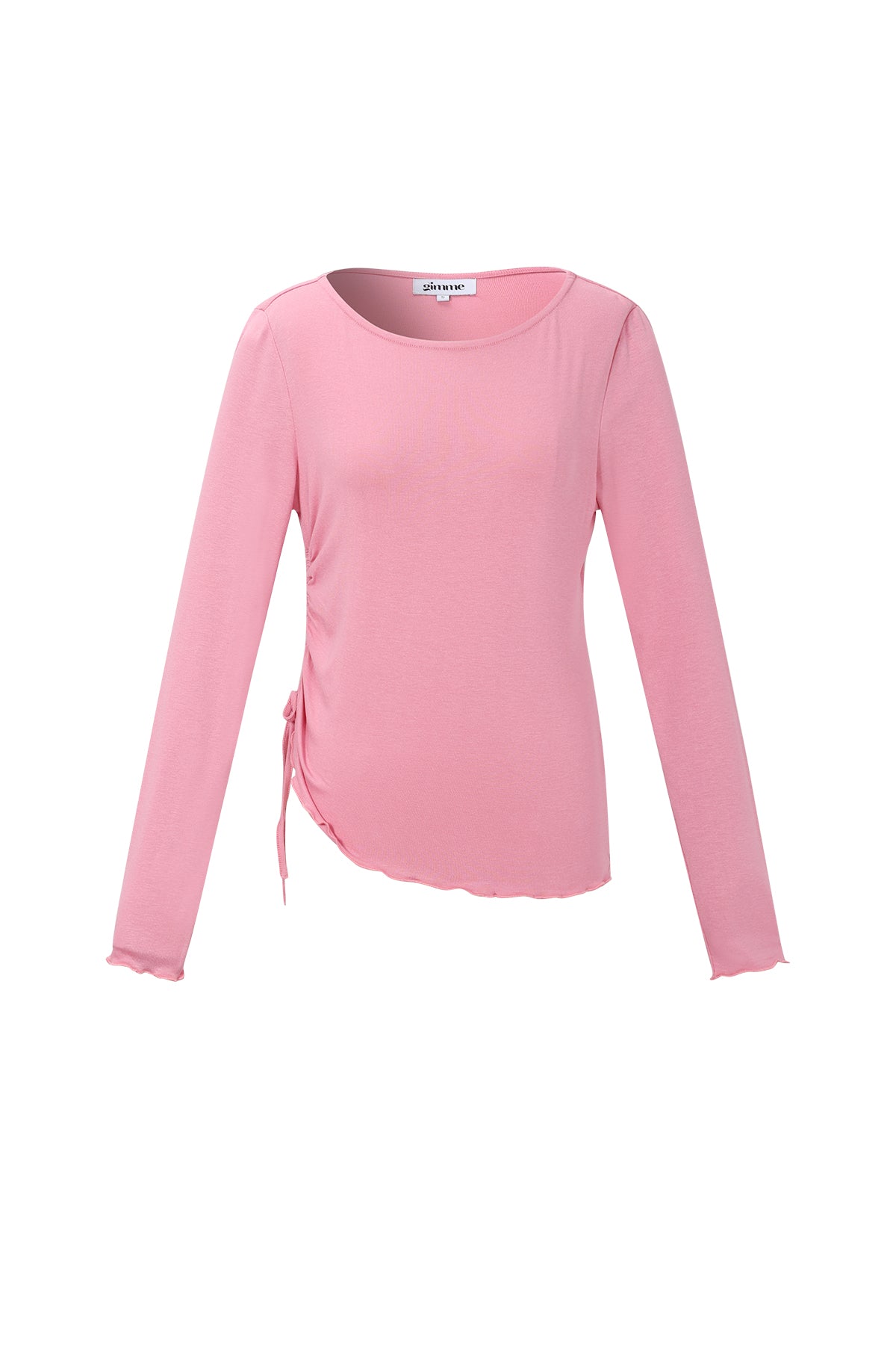 Longsleeve mit Raffung