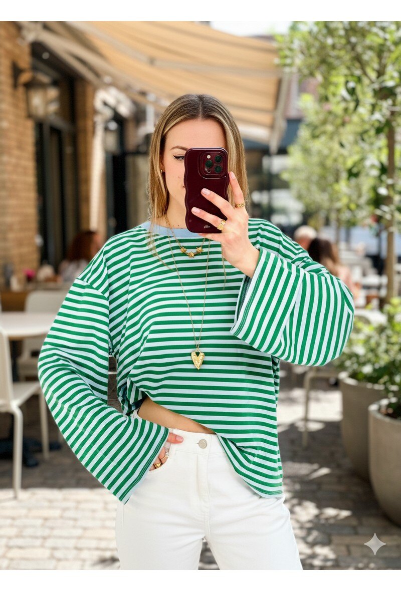Ringel Langarm Shirt