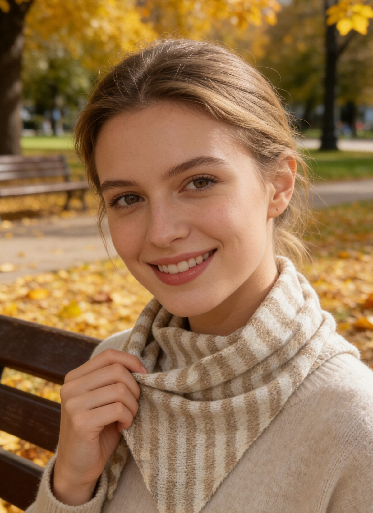 Dreieck Tuch Streifen