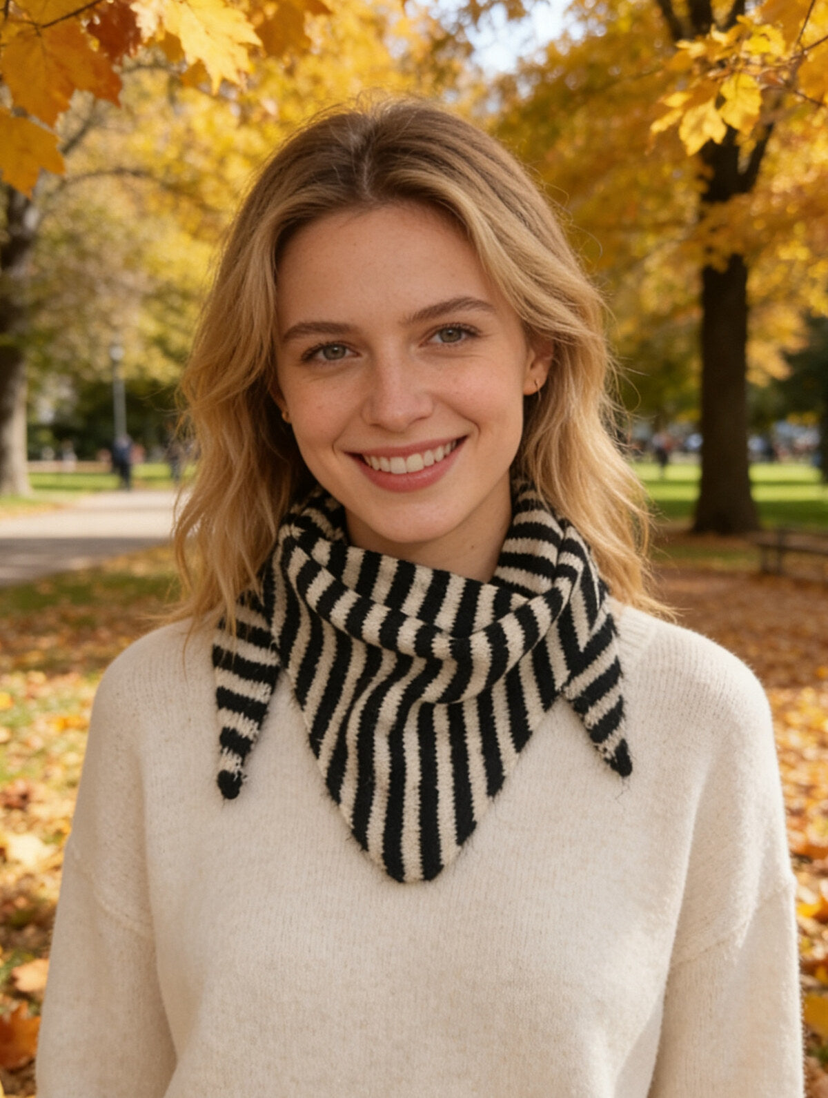 Dreieck Tuch Streifen