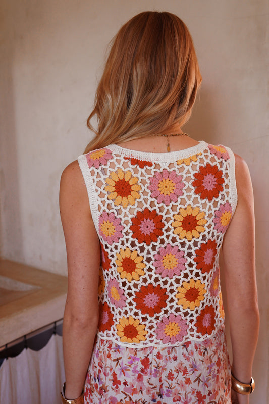 Boho Häkel Top