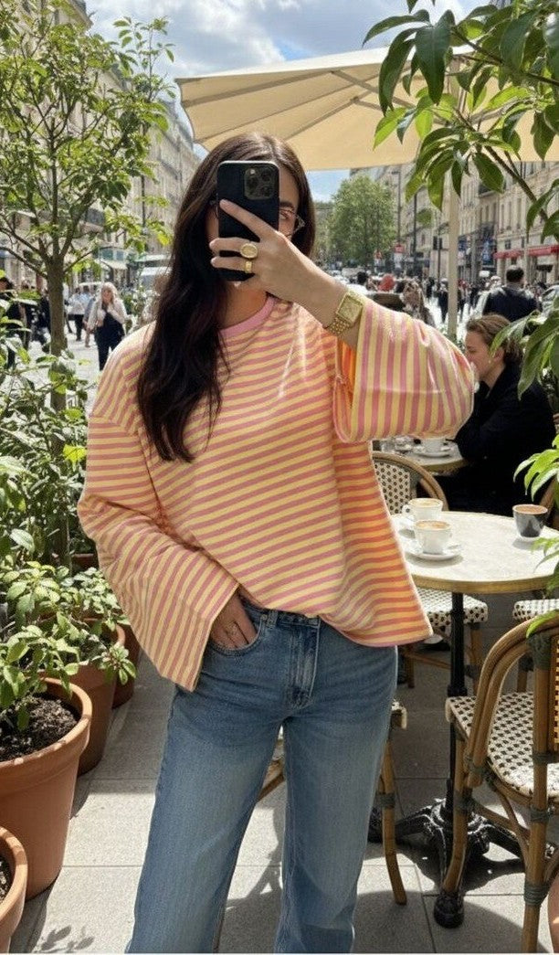 Ringel Langarm Shirt