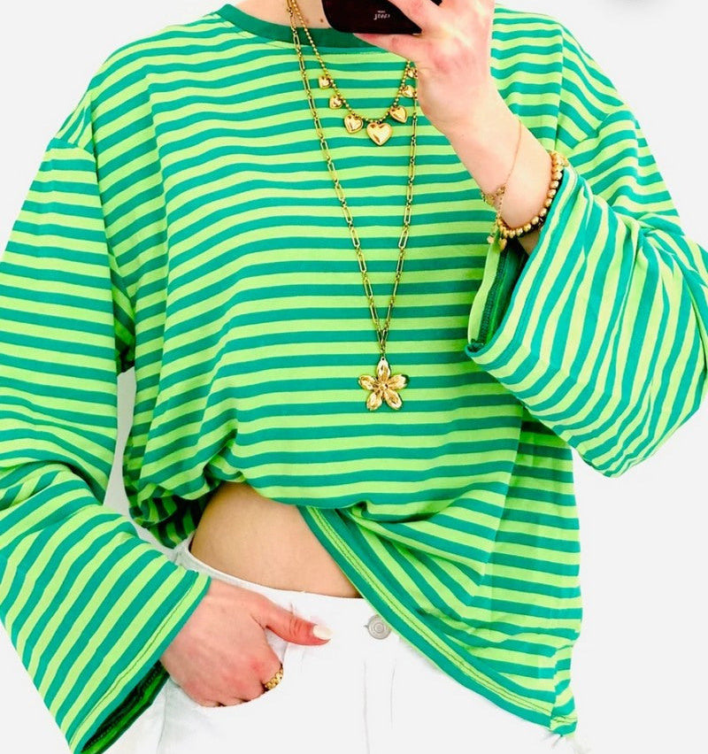 Ringel Langarm Shirt